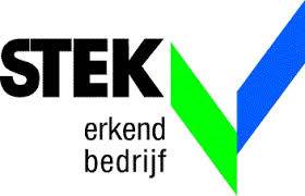 Logo van stek erkend bedrijf die per wet verplicht is voor het werken met koelgassen.